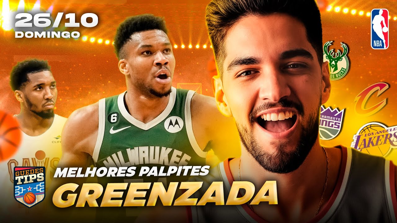 PALPITES DA NBA PARA HOJE 26 10 2025 (DOMINGO) + BILHETE PRONTO