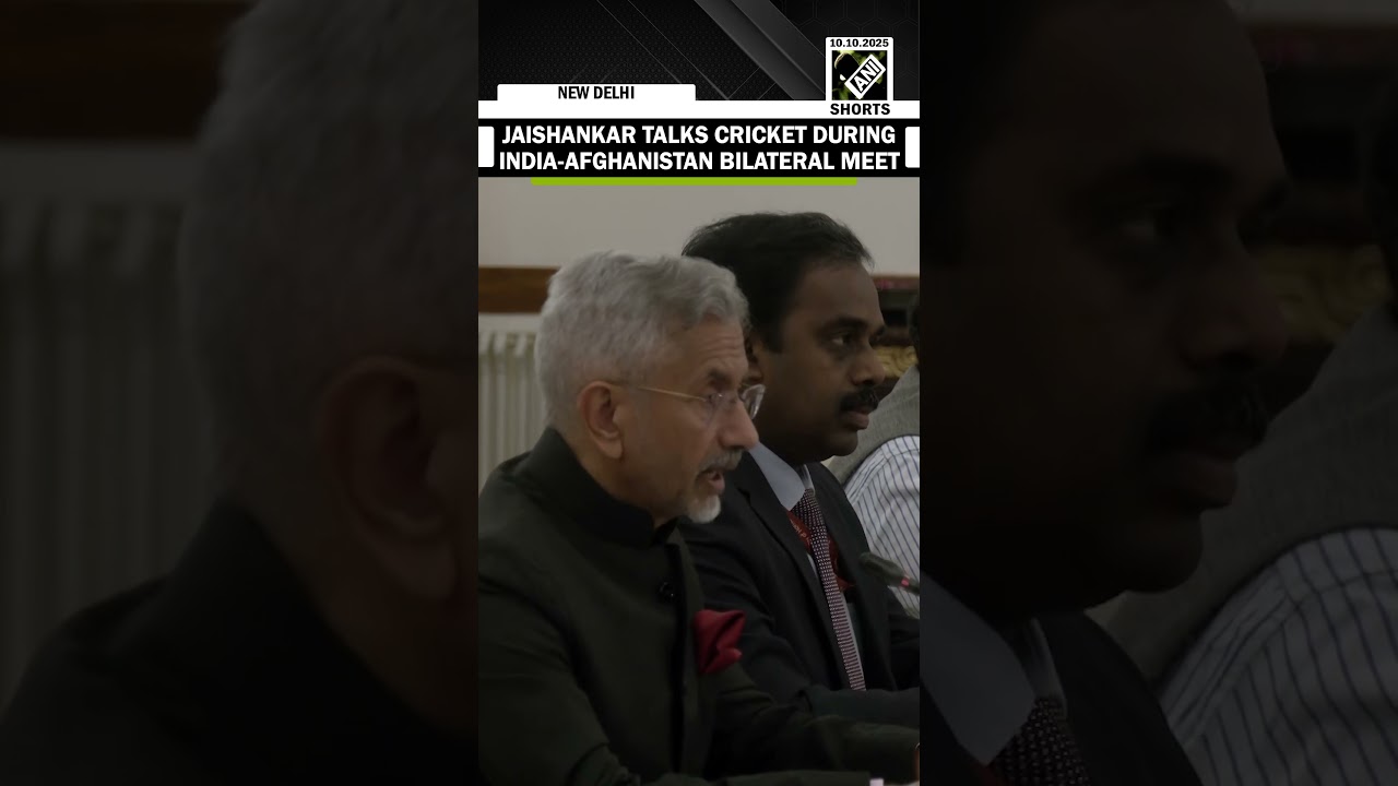 &lsquo;Afghan cricket talent&hellip;truly impressive&rsquo;,Jaishankar talks cricket during India-Afghan bilateral meet