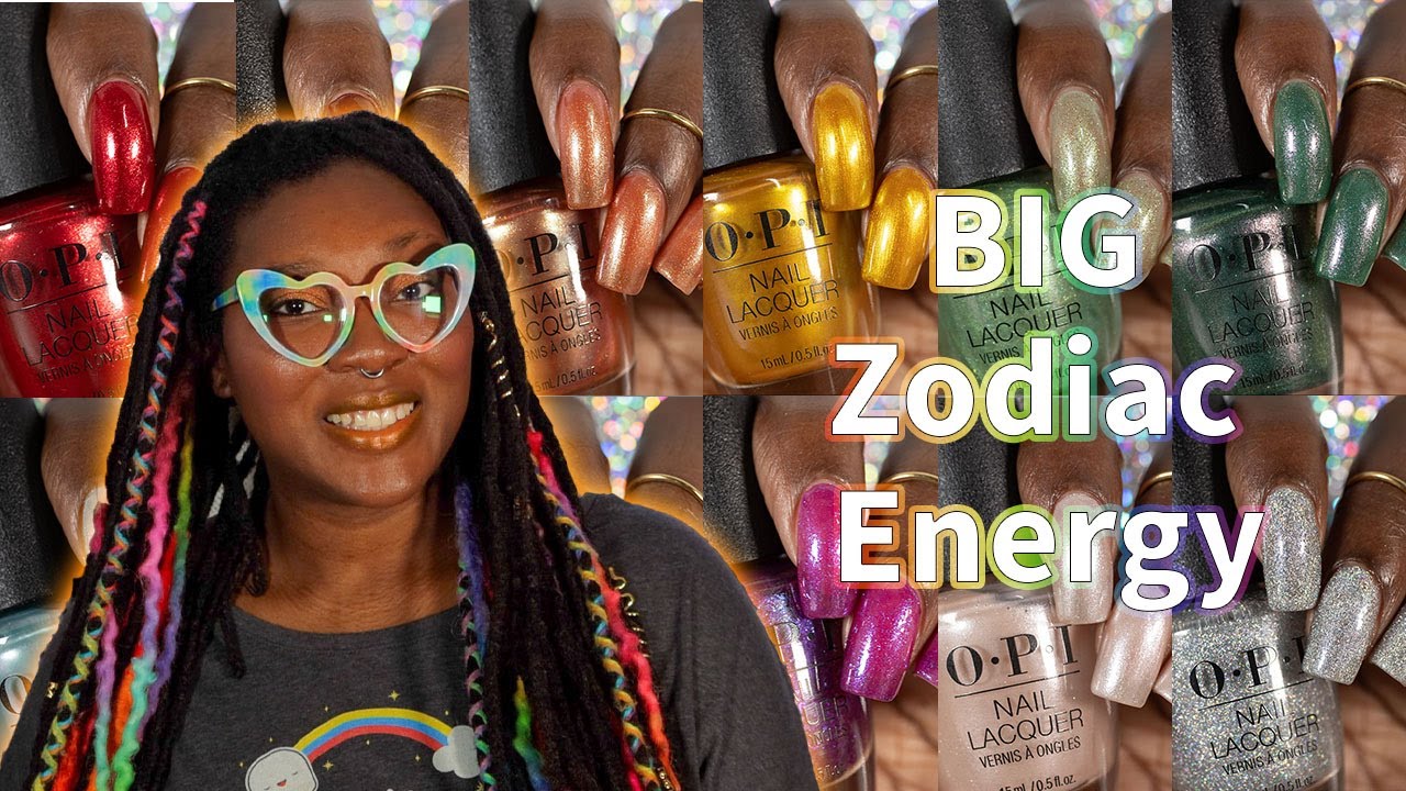 OPI Big Zodiac Energy Fall 2023 Nail Polish Collection Swatches