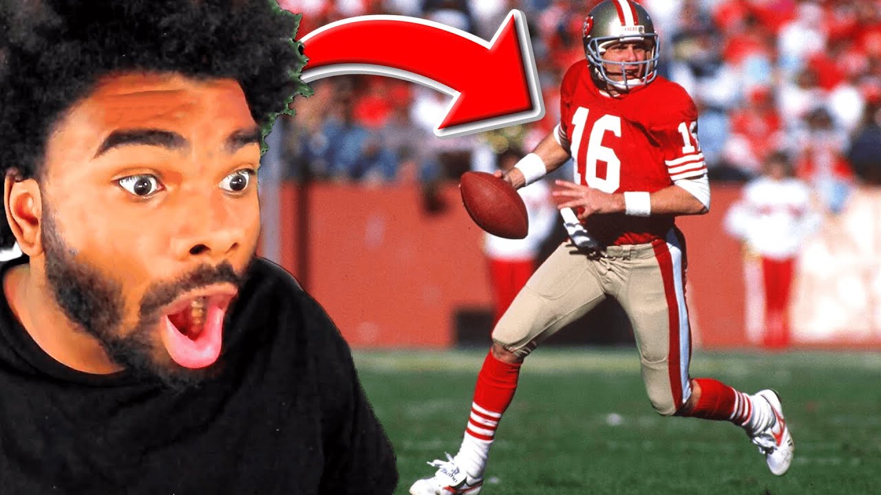 First Time Reaction to Joe Montana Top 50 Highlights