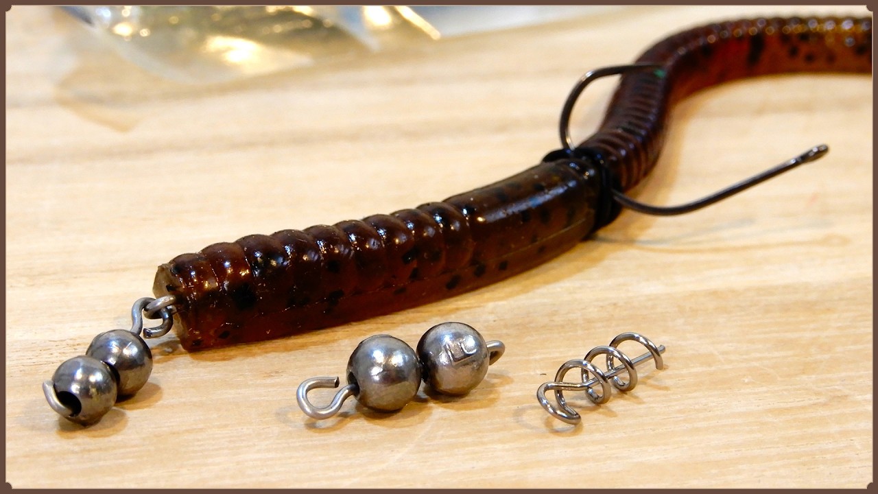 How to make a Clacking Fishing Weights for the Neko Rig.
