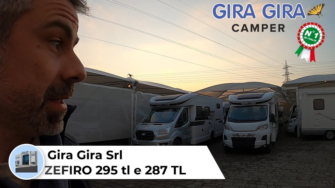 Tour completo Roller Team Zefiro 295 TL e 287 TL: camper full optional! nobelart