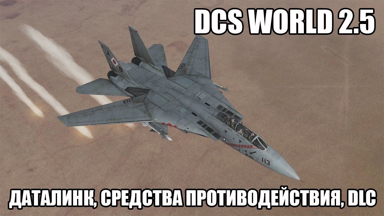DCS World 2.5 | F-14B | Даталинк, средства противодействия и система DLC