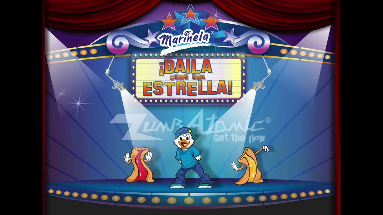 &iexcl;Baila Como Una Estrella!&mdash;Website&rsquo;s Splash Page | Marinela & ZumbAtomic