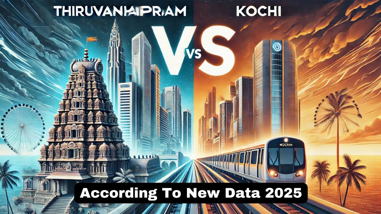 Kochi vs Thiruvananthapuram, Kerala Cities Comparison
