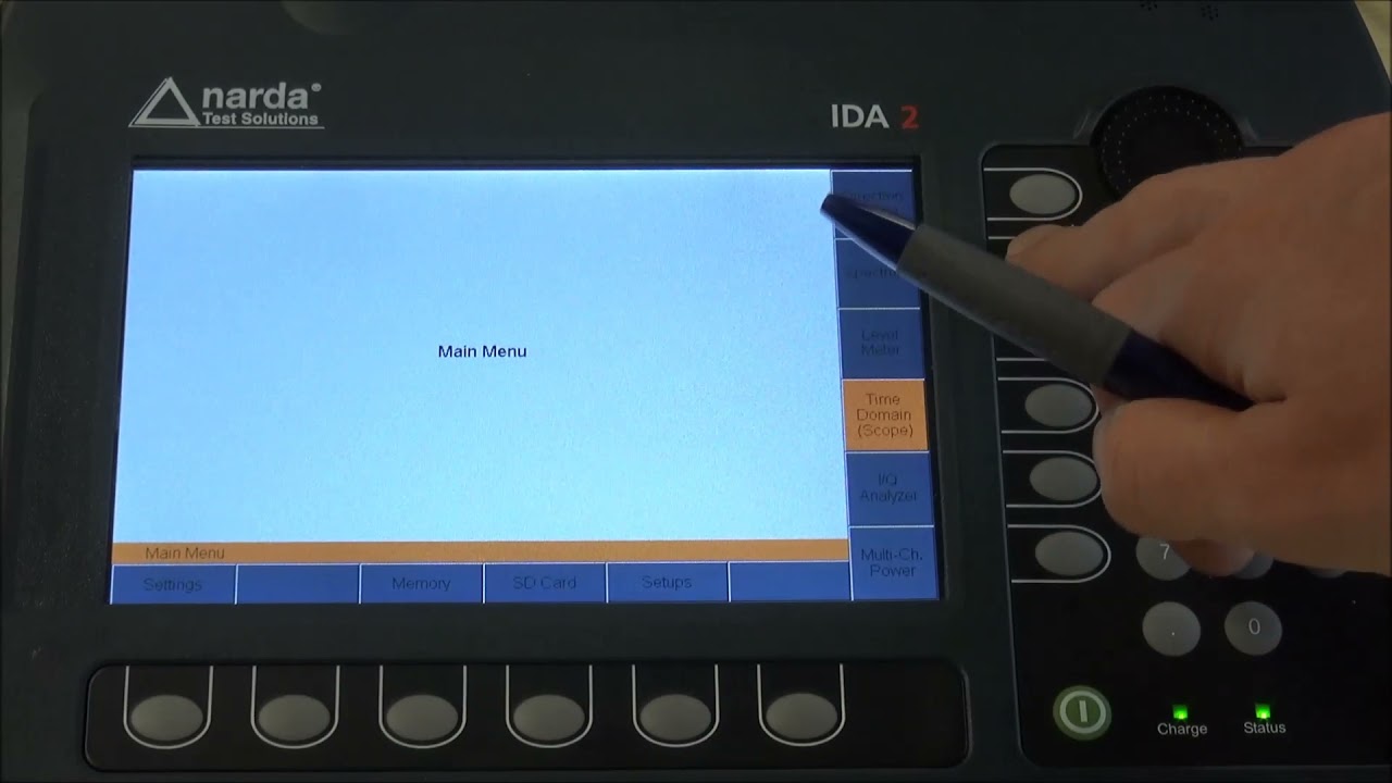 Narda IDA - How to analyze GSM 2G
