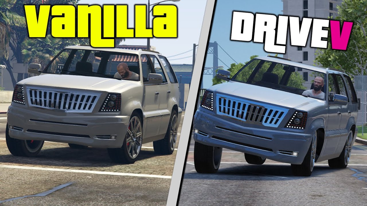 Каким ДОЛЖНО БЫЛО быть управление в GTA 5 (мод GTA 5 DriveV)