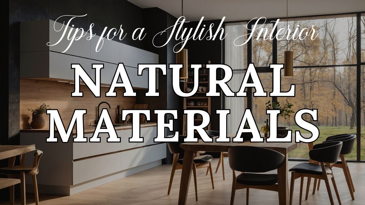 Organic Modern Kitchen Design | Natural Materials in Modern Kitchen Design