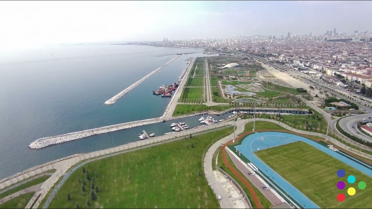 İstanbul - Maltepe Şehir Parkı - Drone Çekimi