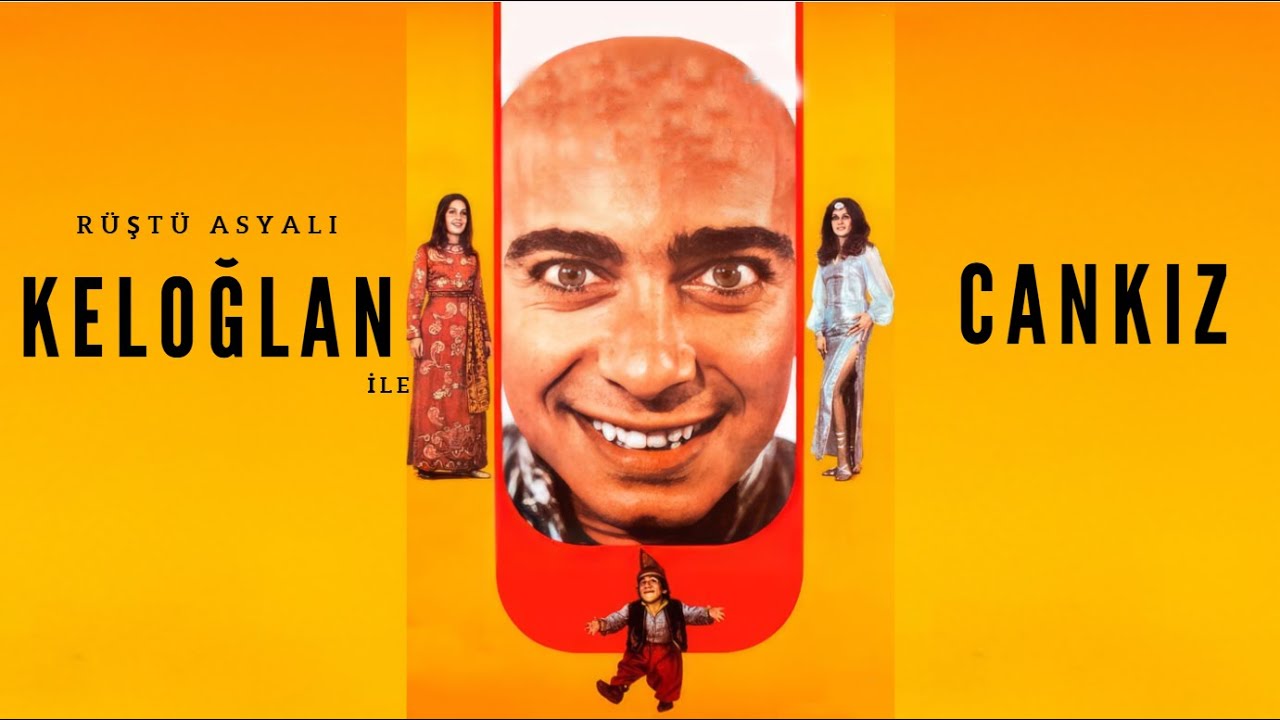Keloğlan İle Cankız Türk Filmi | FULL | Rüştü Asyalı