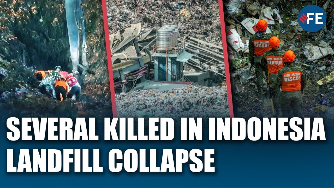 Five DEAD After Garbage Collapse At Indonesia’s Largest Landfill