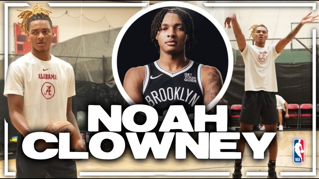 Полная тренировка НБА для Ноа Клоуни из Brooklyn Net!