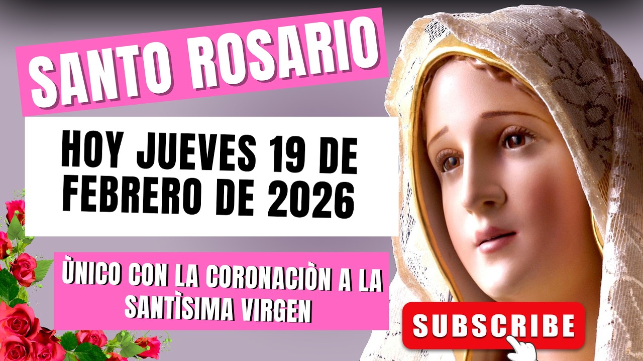 Santo rosario de hoy JUEVES, rézalo con fe