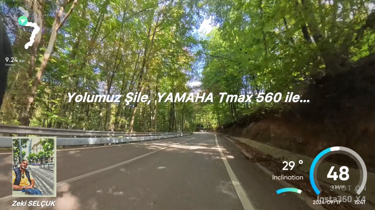 Yolumuz Şile, YAMAHA Tmax 560 ile…