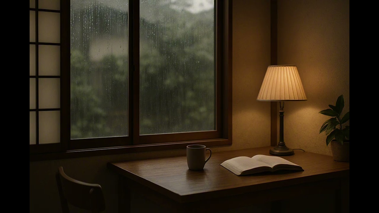Rainy Day Lofi – Calm Japanese Ambience for Studying and Focus