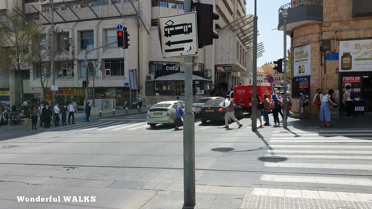 Jerusalem, Jaffa Street. Israel