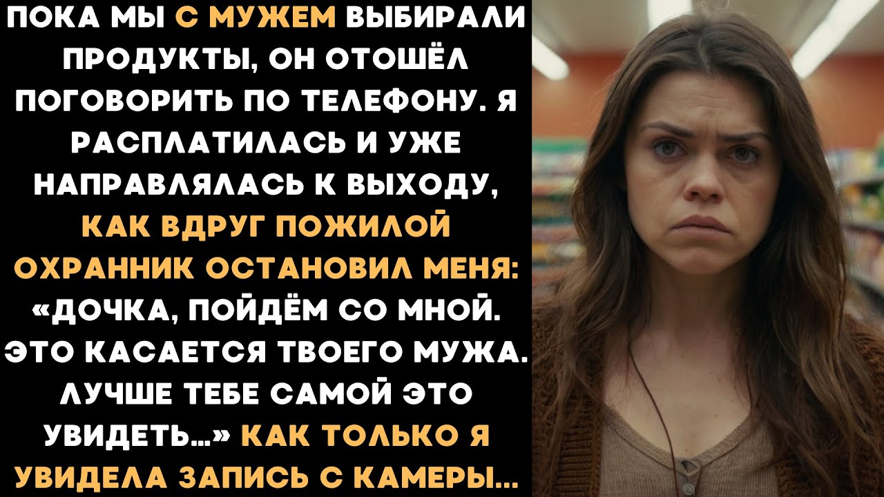 Пожилой охранник остановил меня: «Дочка, пойдём со мной. Если это твой муж, то смотри...»