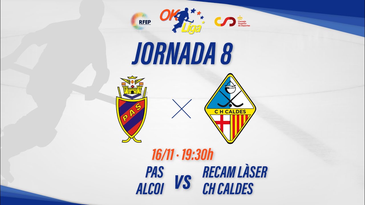 PAS ALCOI - CH CALDES RECAM L&Agrave;SER (8&ordf; Jornada #OKLiga)