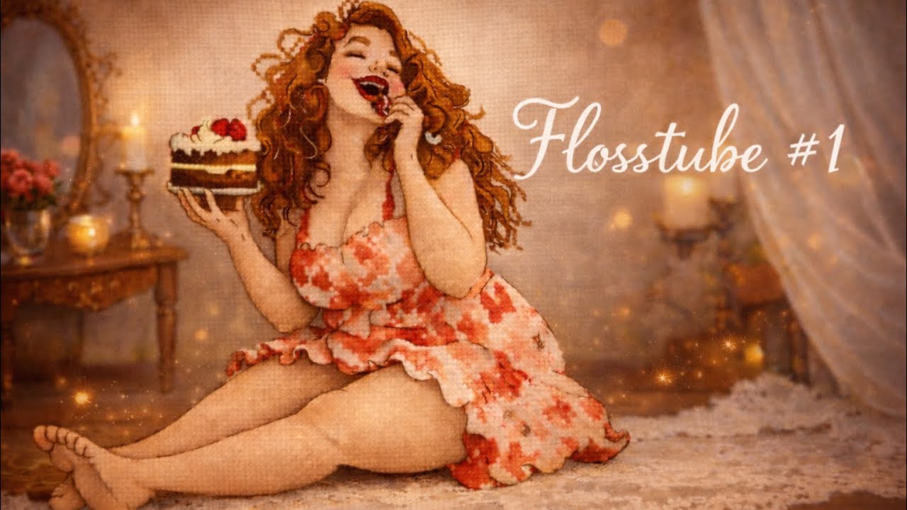 Flosstube #1 Le point de croix made in Belgium ! 🇧🇪🍟🍫
