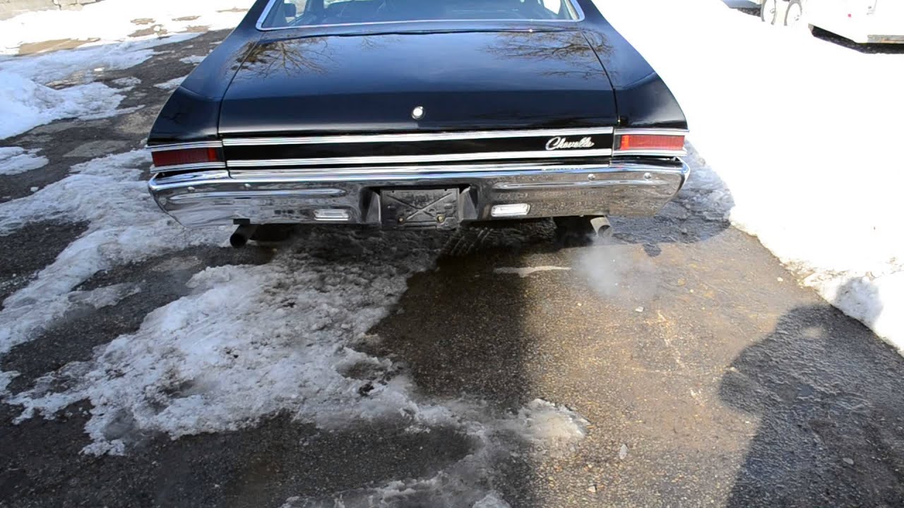 1968 CHEVELLE L79 327 4SPD BLACK