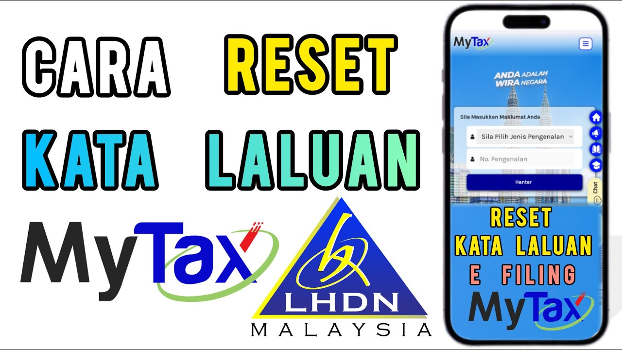 Lupa Kata Laluan E Filing MYTAX LHDN