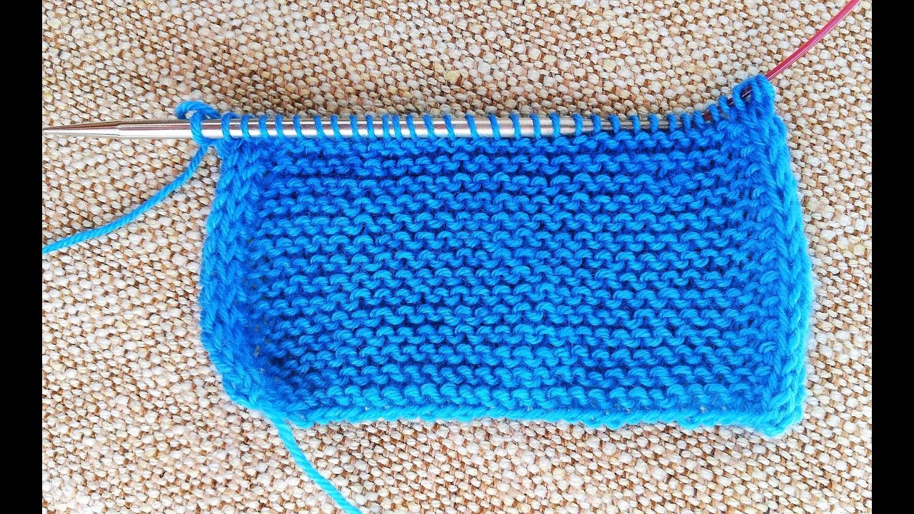 Kordelrand stricken