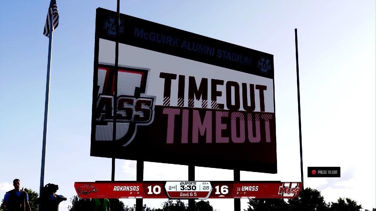 Surpassed my EX EA SPORTS College Football 26