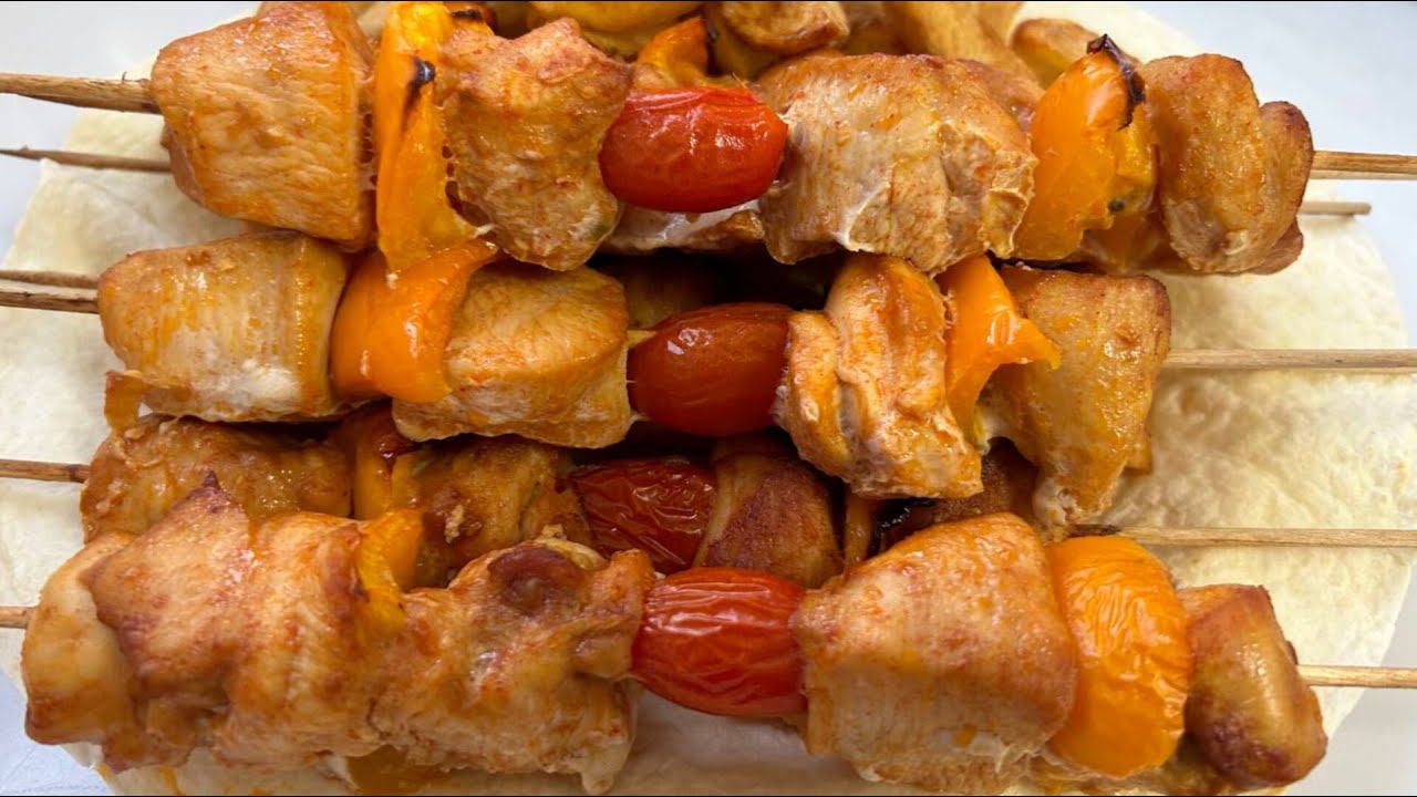 Куриный Шашлык на Шпажках в Духовке