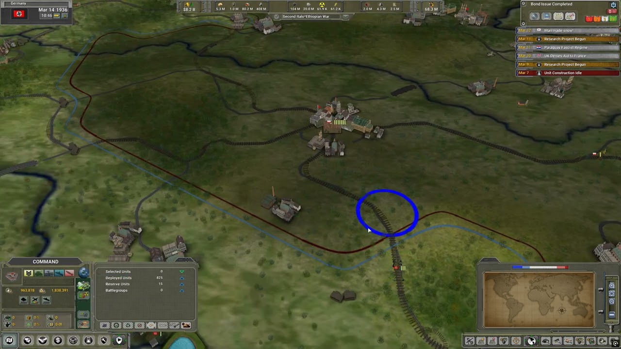 Sample demonstration of combat/supply use and reload action in action