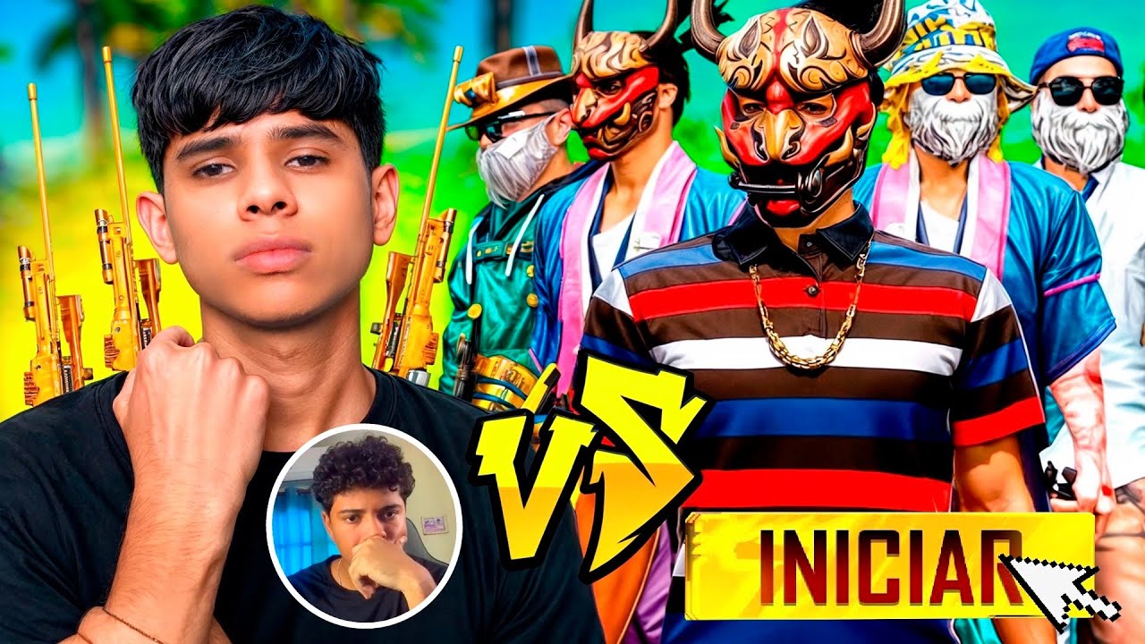Manolo AWM y JETER VS 4 Jugadores Hacker Para Derrotar Al Hacker McQueen 😱
