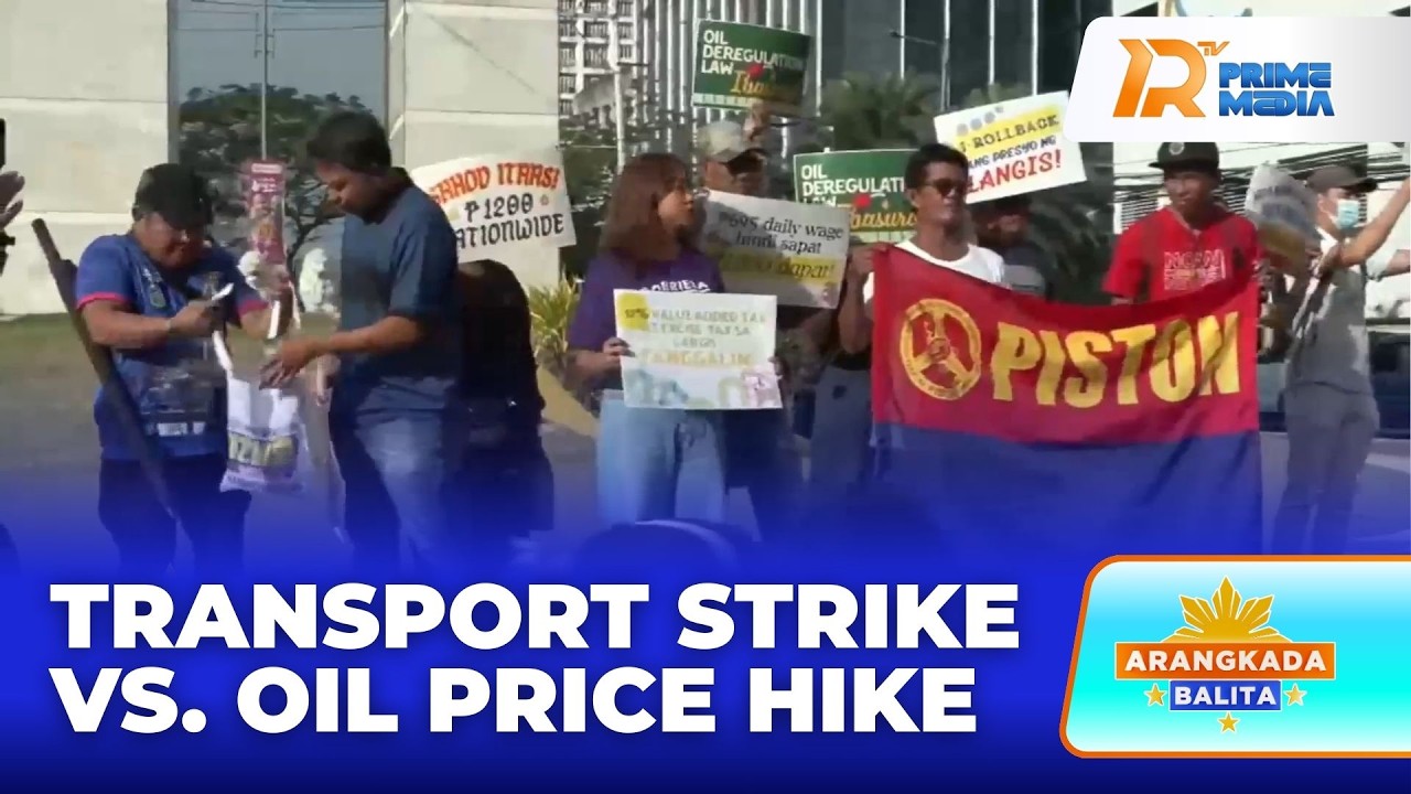 Transport Groups, Nagsagawa ng Malawakang Tigil-Pasada vs. Oil Price Hike | Arangkada Balita