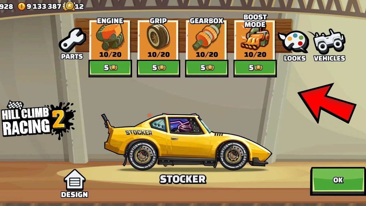 👀 ОБНОВИТЕ СВОЙ АВТОМОБИЛЬ И ВЫИГРАЙТЕ ОЧКИ В КОНКУРСЕ! В - Hill Climb Racing 2