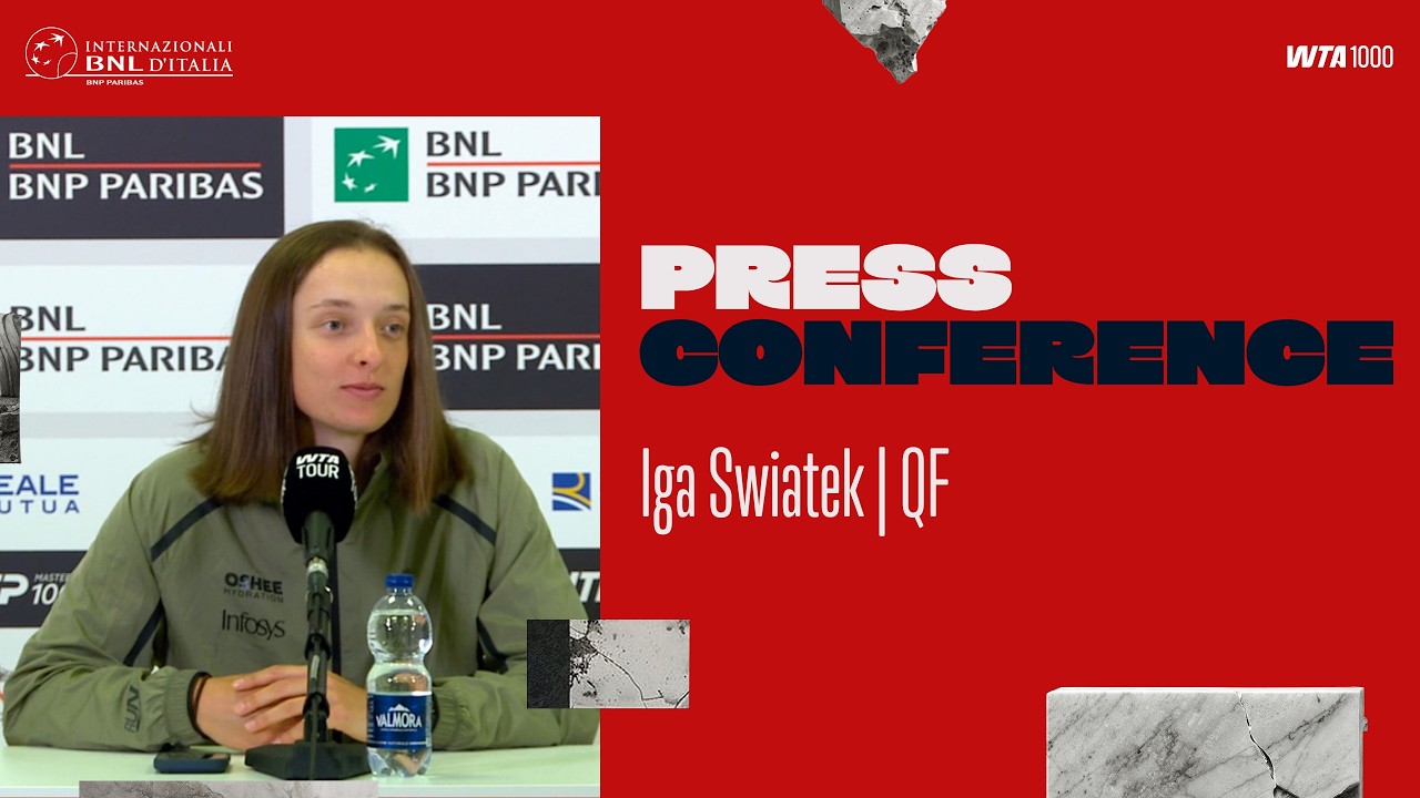 Iga Swiatek Press Conference | Quarterfinal | Rome 2026