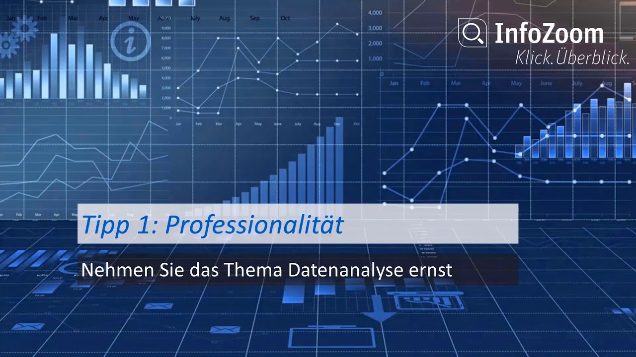 Tipp 1: Bessere & schnellere Datenanalysen – nehmen Sie Datenanalysen ernst