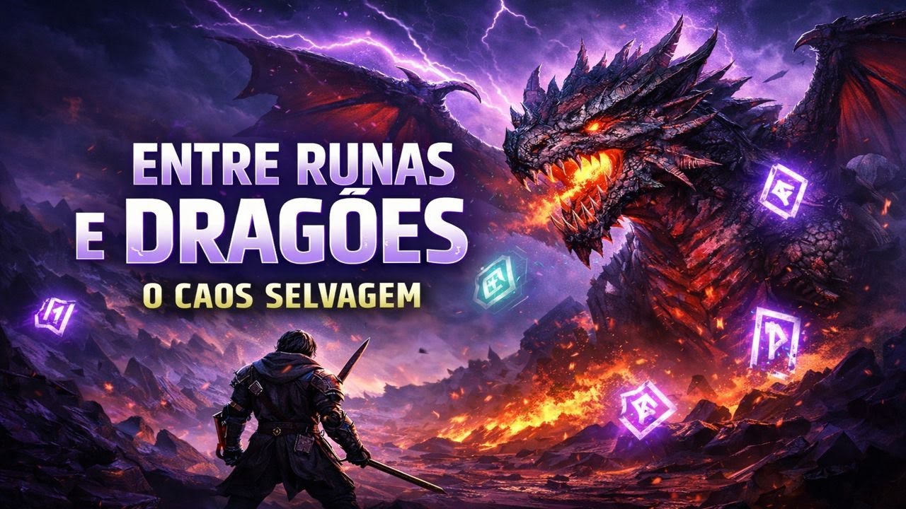 🐉⚔️🔥 ENTRE RUNAS E DRAGÕES 💀 🌀 🧬👾