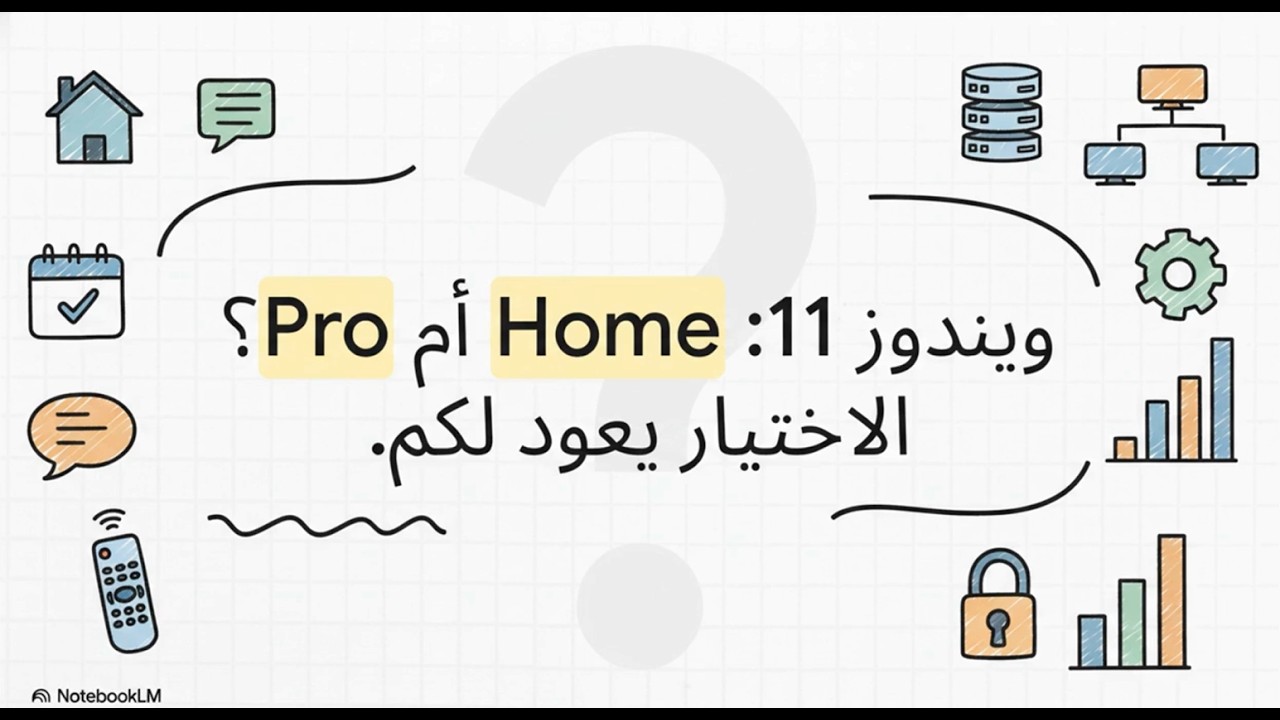 مقارنة بين Windows 11 Home و Pro