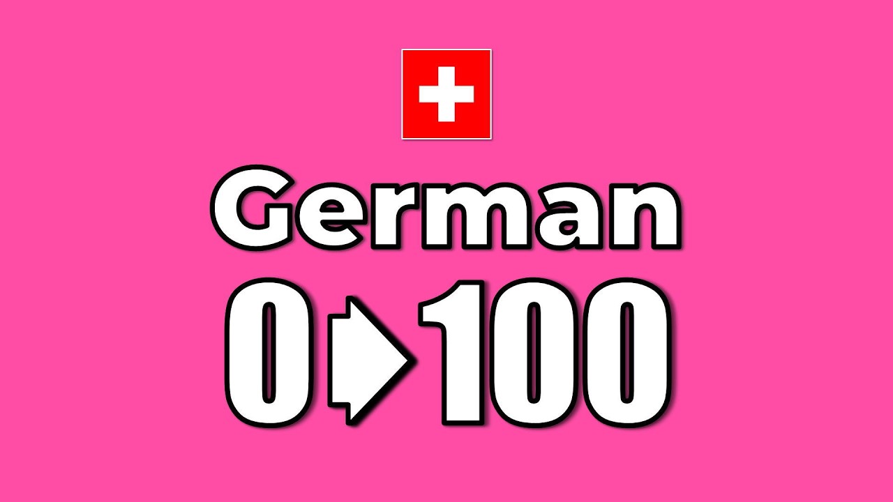 Swiss German Numbers 0–100 (Switzerland)｜Schwiizerdütsch 0–100 (Schweiz)
