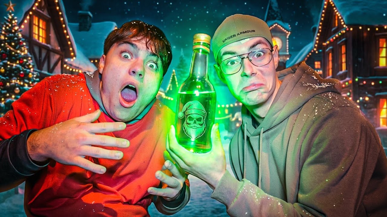 OBJEDNALI JSME VÁNOČNÍ ELIXÍR Z DARK WEBU VE 3 RÁNO!!! *SANTA CLAUS*