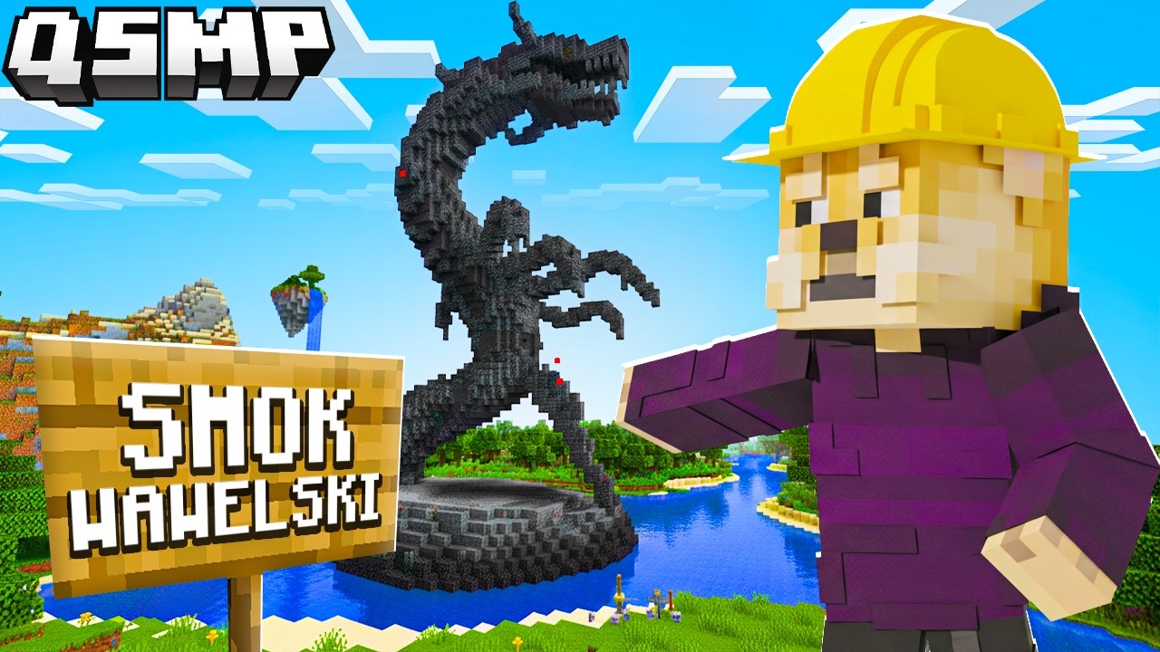 ZBUDOWAŁEM POLSKIE ZABYTKI NA QSMP W MINECRAFT