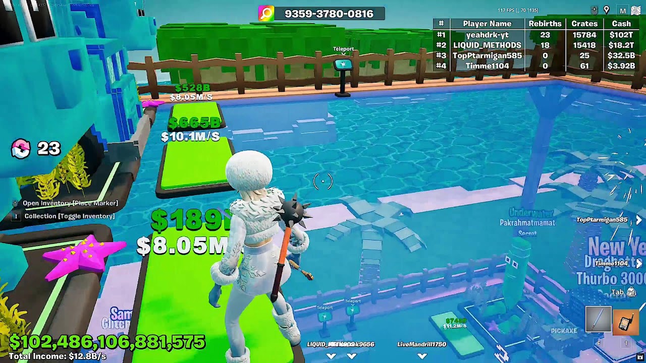 Fortnite #unbox a brainrot #samurai admin event