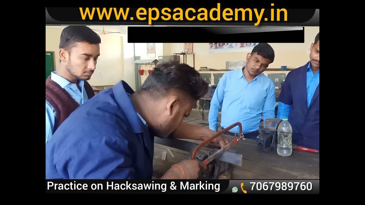 MEASURING AND MARKING PRACTICE | MARKING AND HACKSAWING PRACTICE |