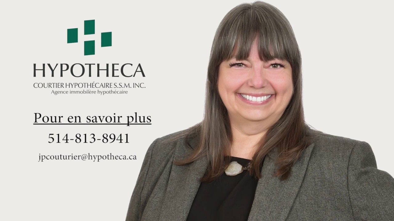 Johanne Pearl Couturier - Refinancer notre hypoth&egrave;que