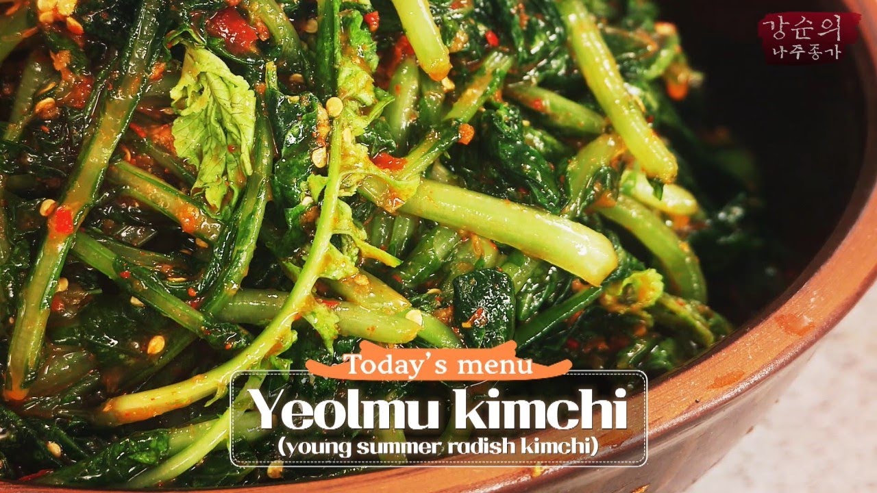 [Soonie’s Kitchen (Eng.sub)] Ep.25 Young Summer Radish Kimchi (Yeolmu Kimchi)