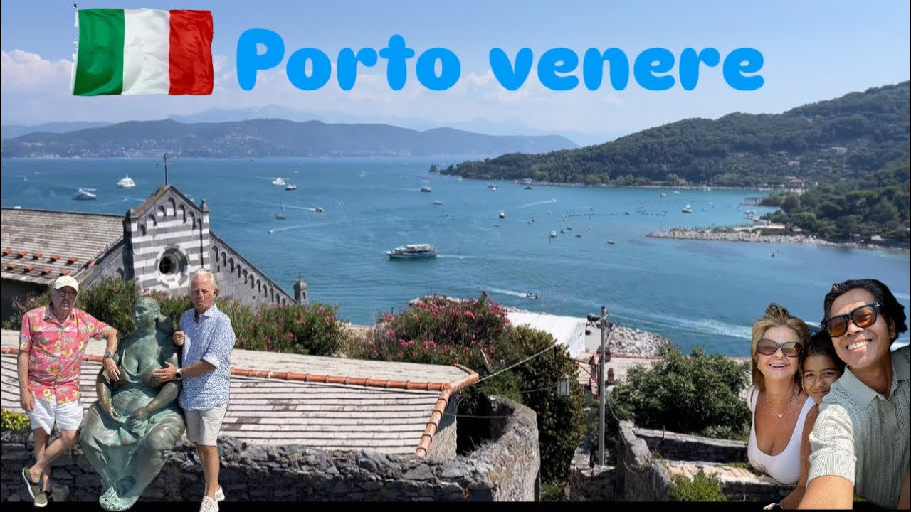 Ligurian town of chiavari and porto venere this summer