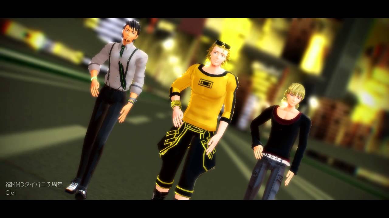 【タイバニ】はやいもので、MMDタイバニ３周年だよヾ(*´∀｀*)ﾉ【MMD】