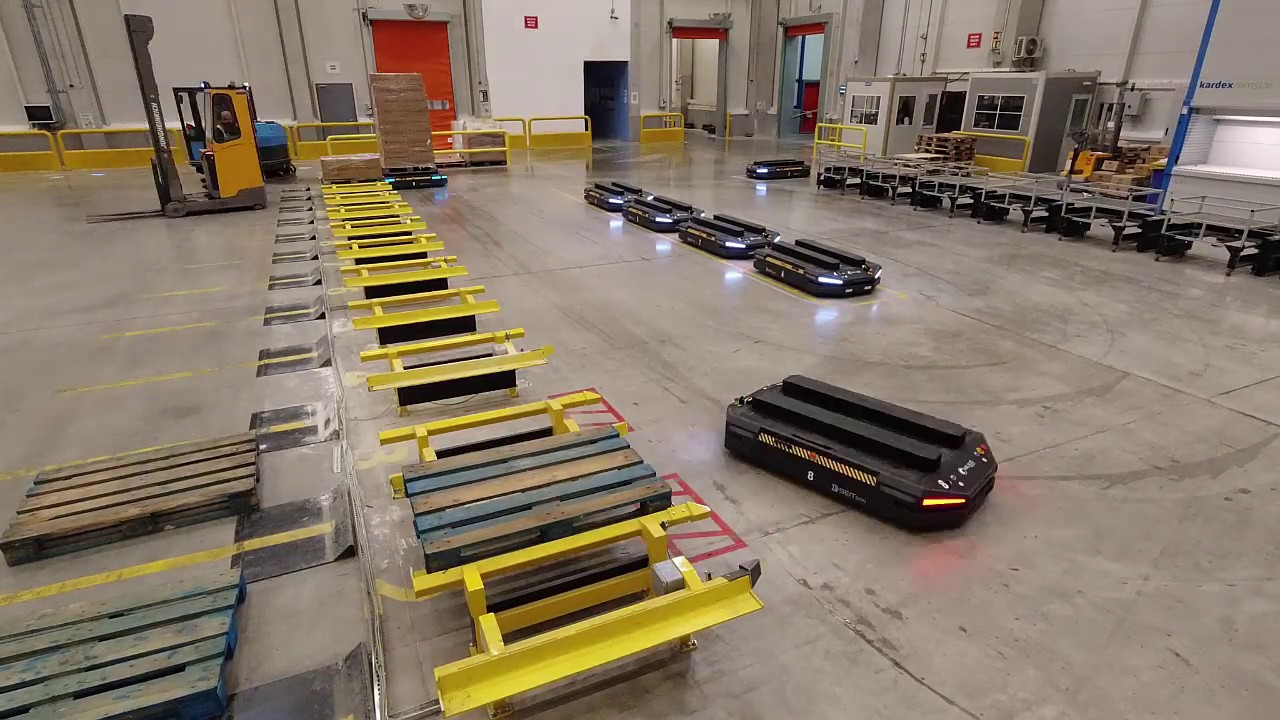A Fleet of SEIT500 Autonomous Mobile Robots Operating at Unilever Konya HPC Factory