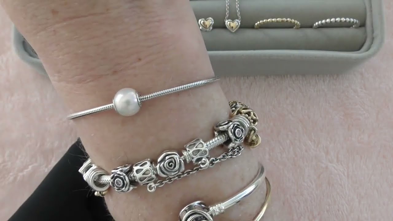 Pandora Moments Rose in Bloom Bracelet Design (Not my final design!)