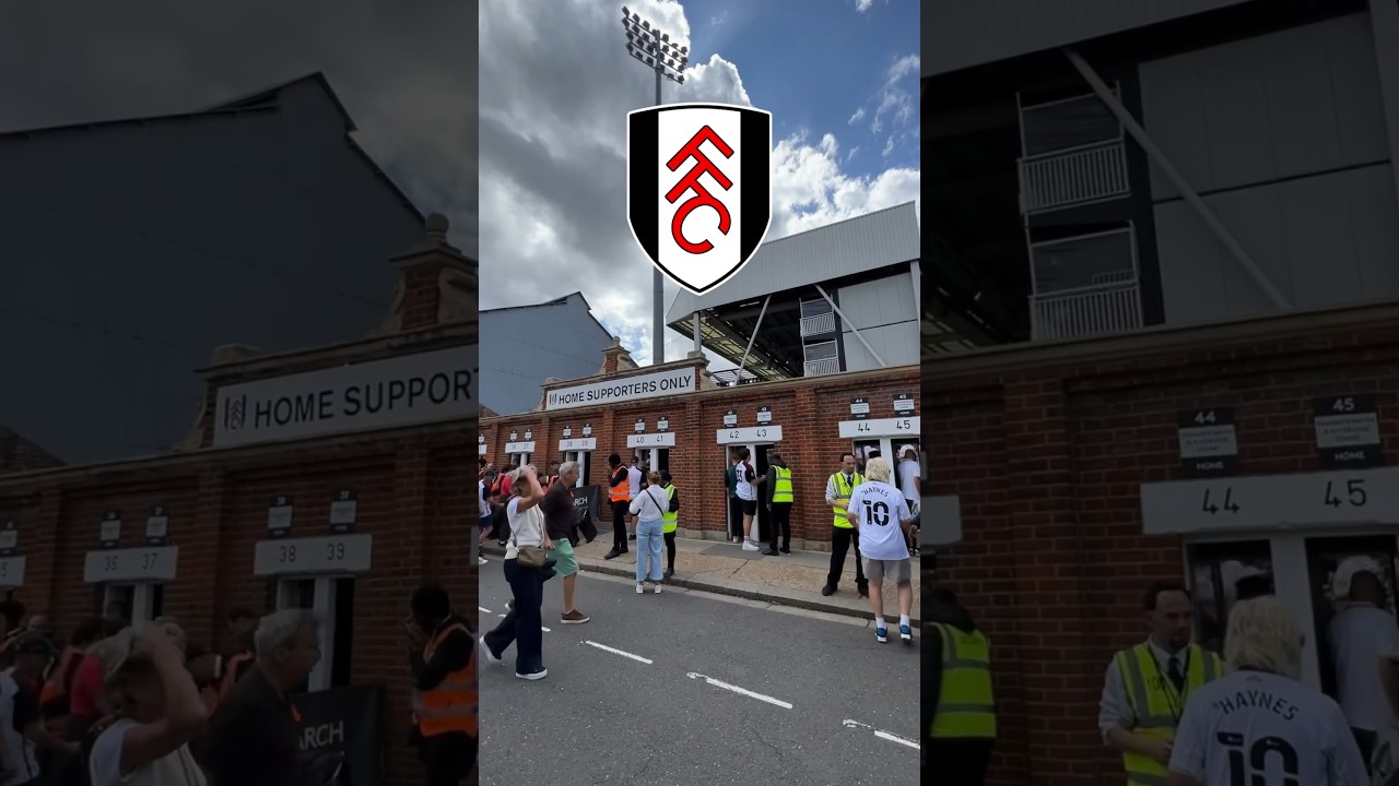 CRAVEN COTTAGE 🏟️ FULHAM FC 🏴󠁧󠁢󠁥󠁮󠁧󠁿 #fulhamfc #premierleague #fulham #football #footballfans