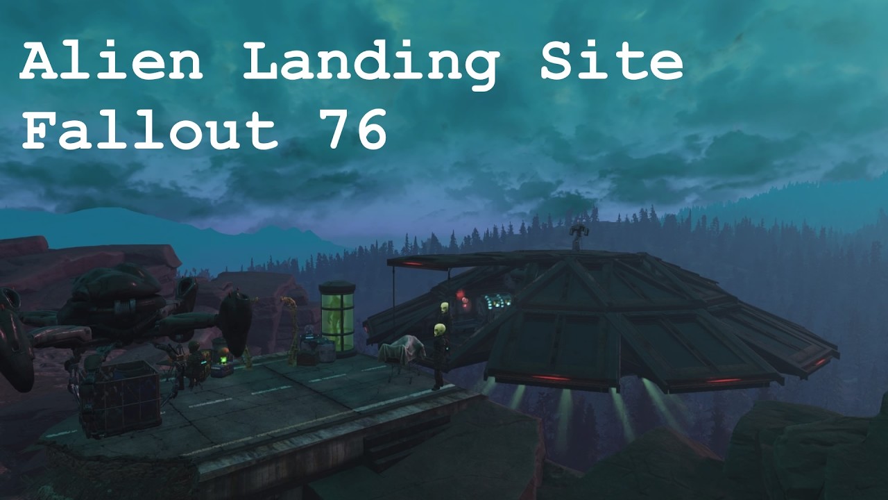 Fallout 76:Alien landing site | PS4 Adventure