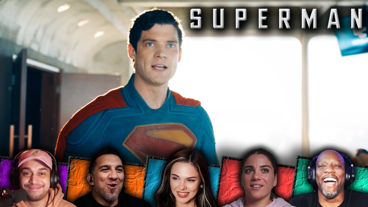 Reactors Reactions to SUPERMAN 